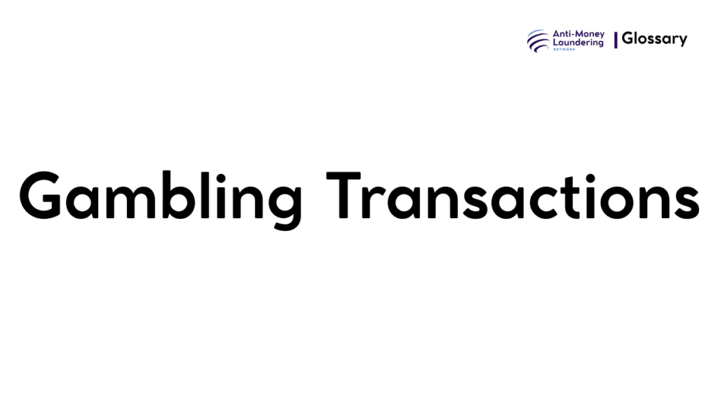 Gambling Transactions