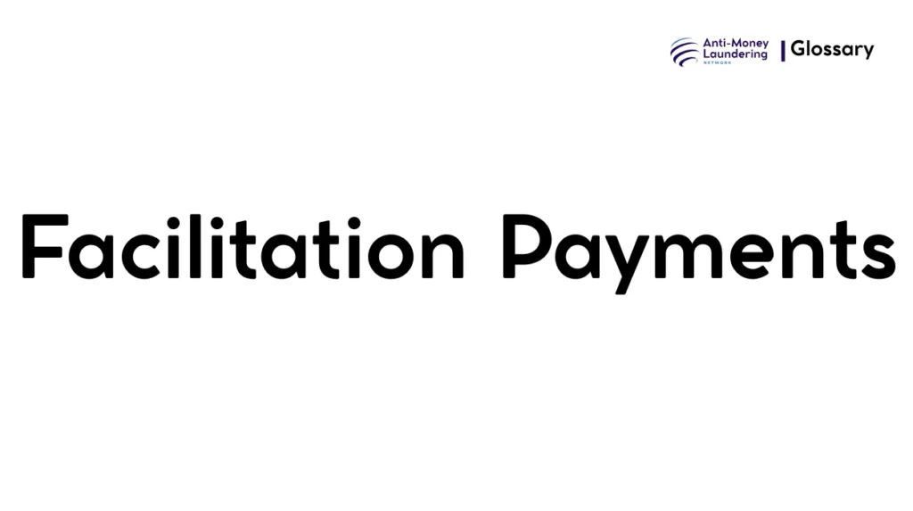 Facilitation Payments