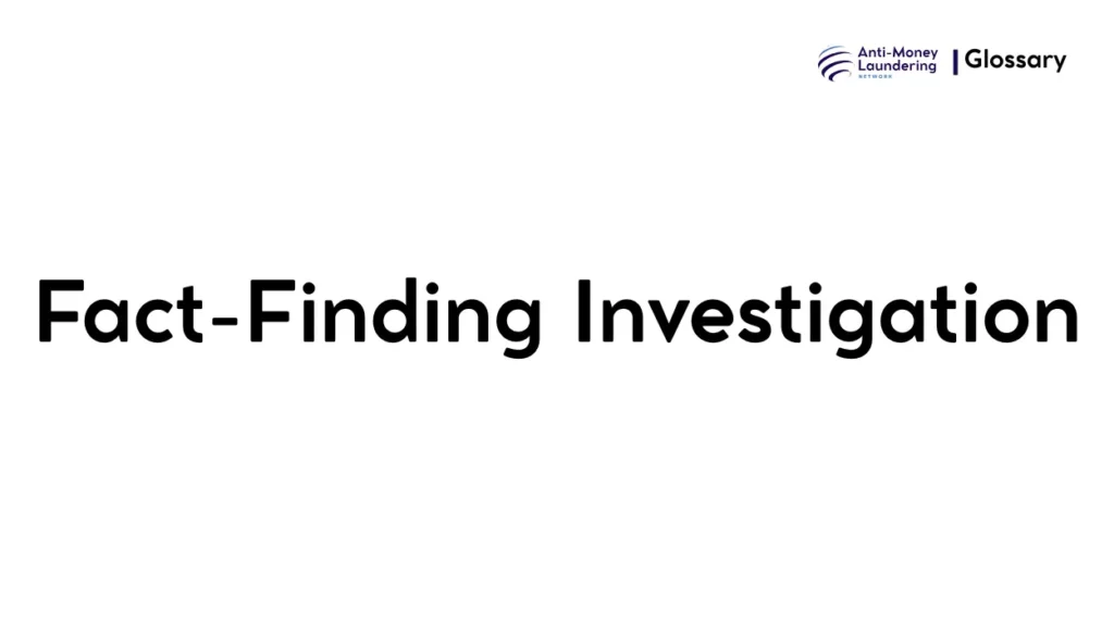 Fact-Finding Investigation