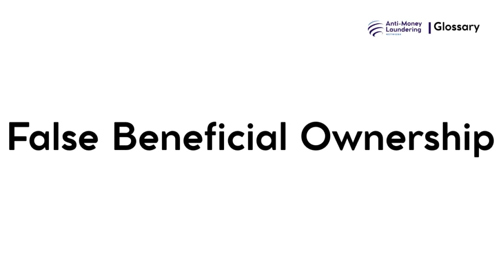 False Beneficial Ownership