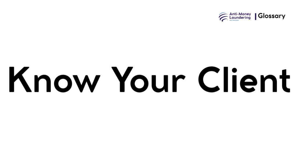Know Your Client