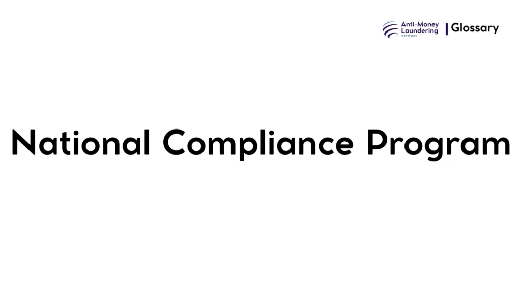 National Compliance Program
