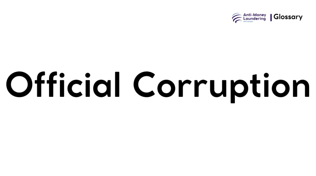 Official Corruption