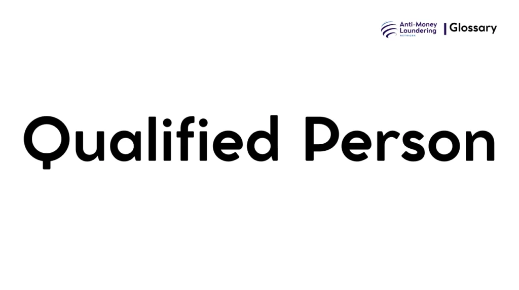 Qualified Person