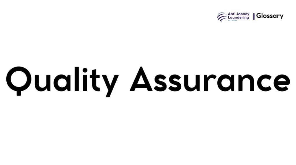 Quality Assurance
