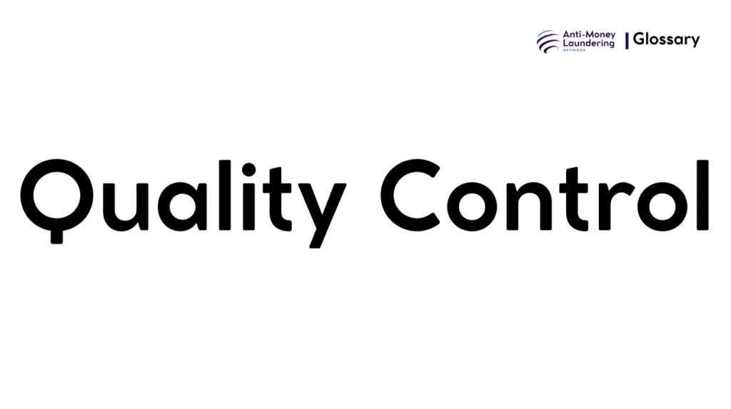 Quality Control