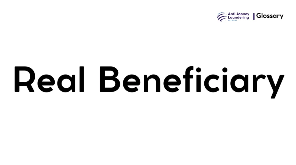 Real Beneficiary