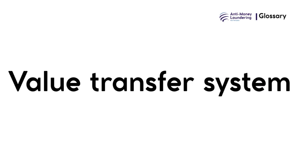 Value transfer system