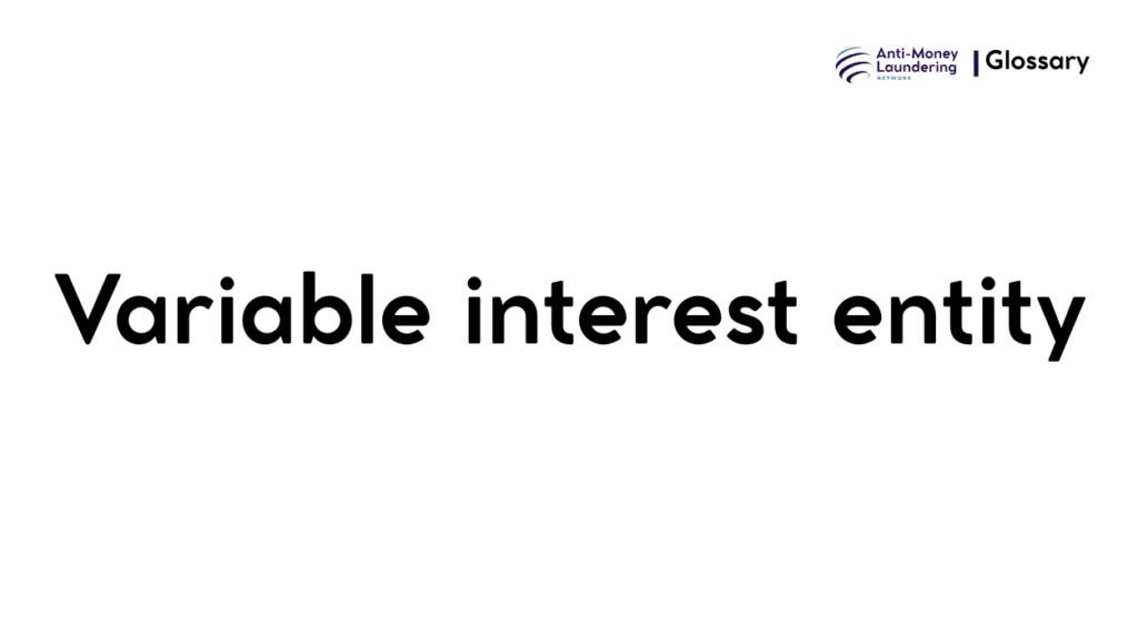 Variable interest entity