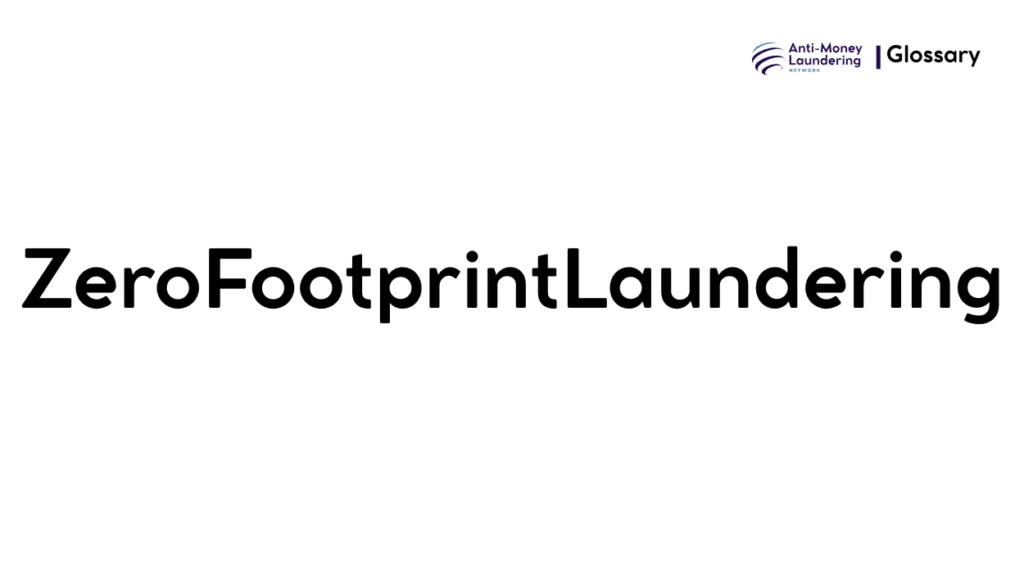 ZeroFootprintLaundering