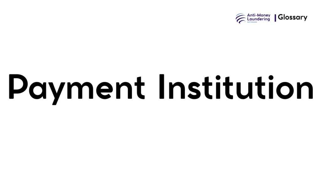 Payment Institution