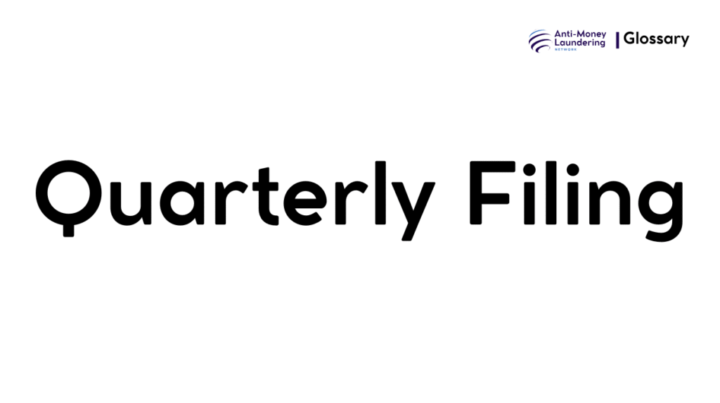 Quarterly Filing