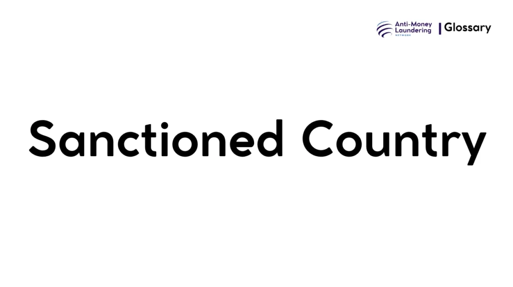 Sanctioned Country