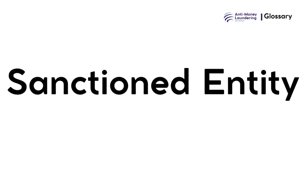 Sanctioned Entity