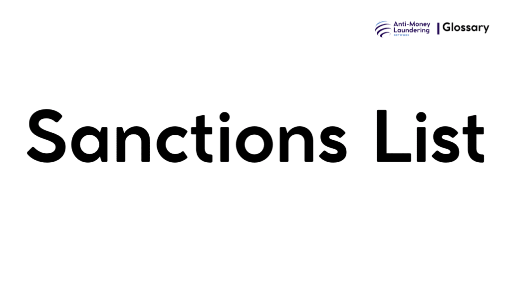 Sanctions List