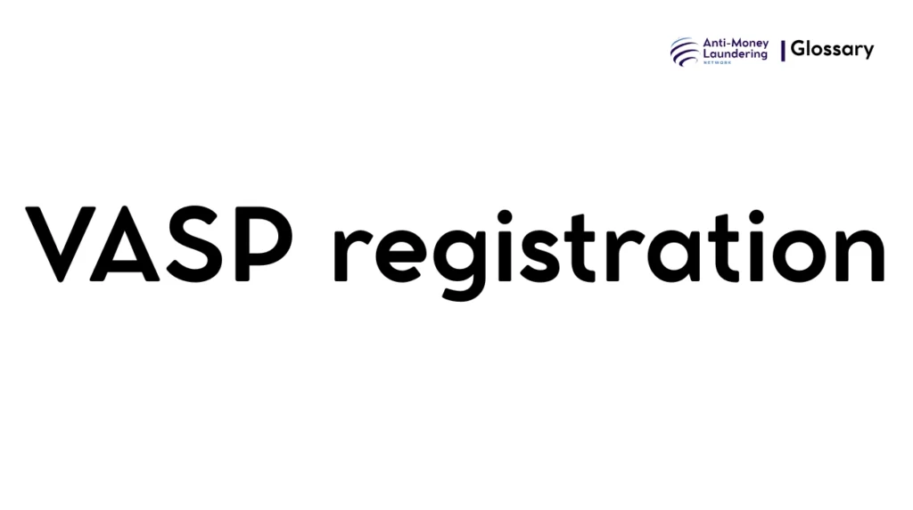 VASP registration