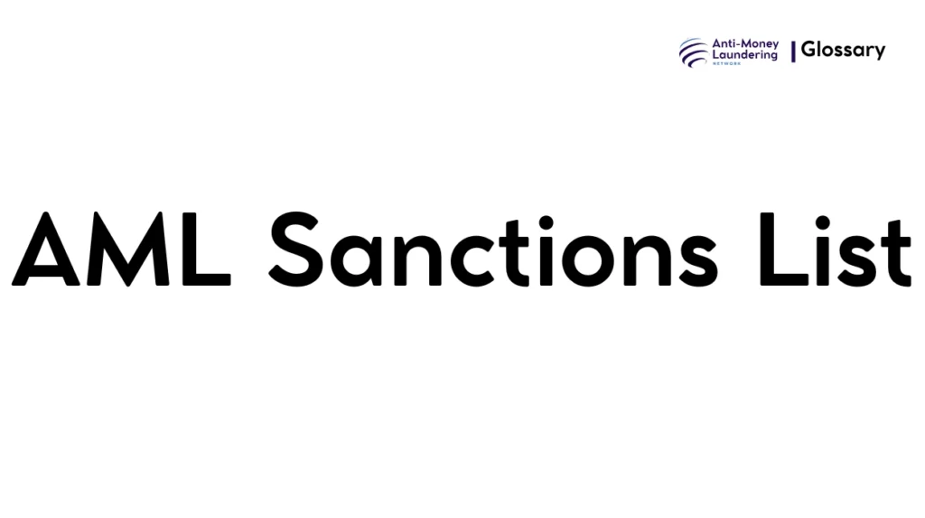 AML Sanctions List