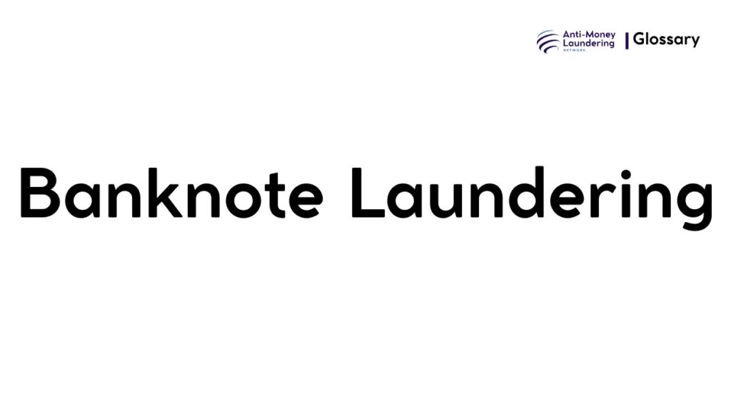 Banknote Laundering
