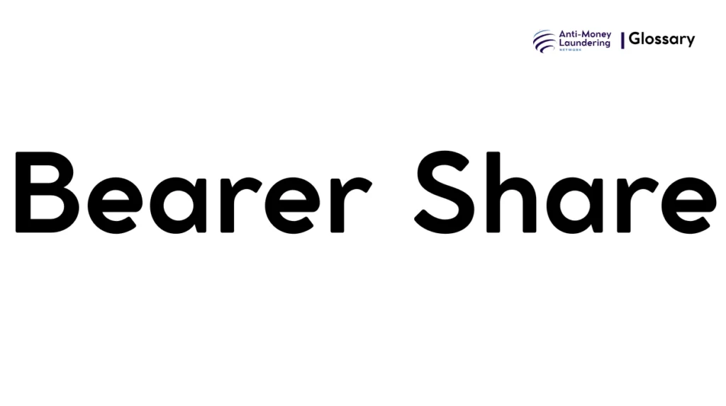 Bearer Share
