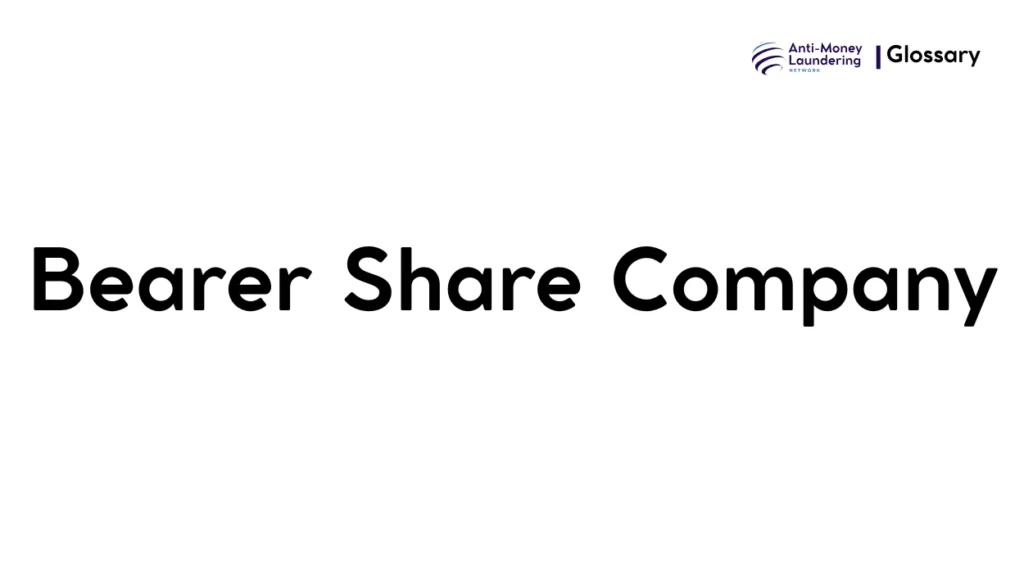 Bearer Share Company