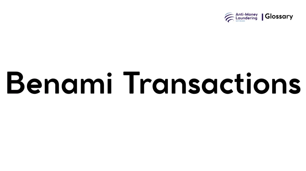 Benami Transactions