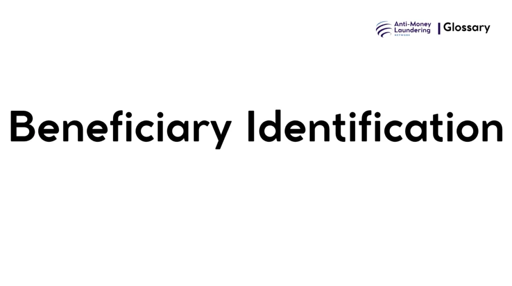 Beneficiary Identification