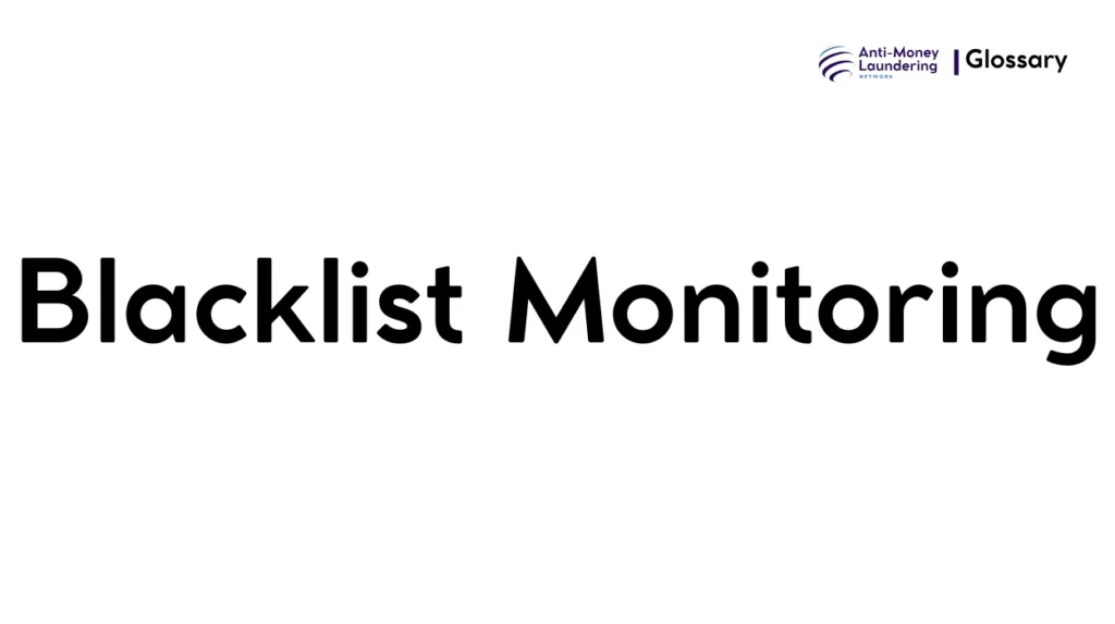 Blacklist Monitoring