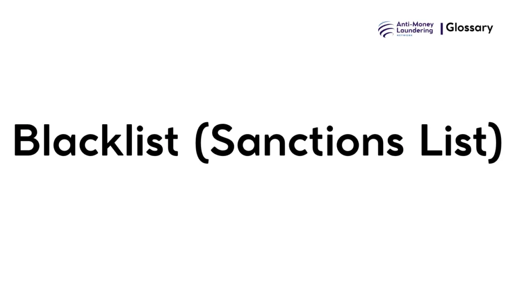Blacklist (Sanctions List)