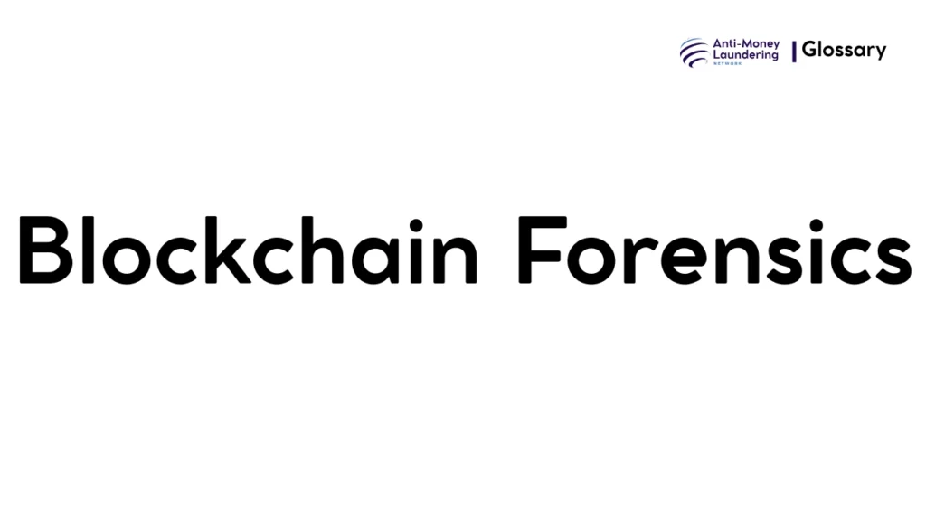 Blockchain Forensics