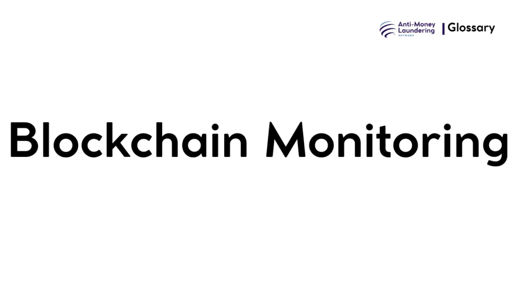 Blockchain Monitoring