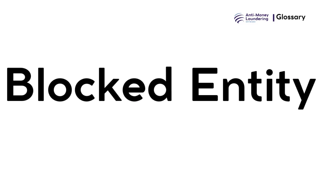 Blocked Entity