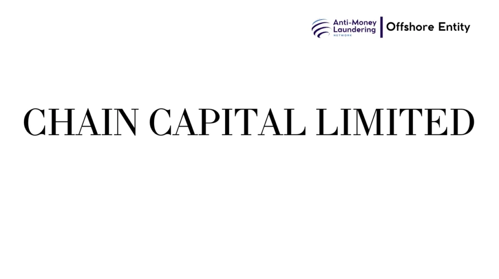 CHAIN CAPITAL LIMITED