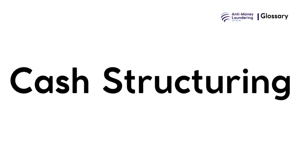 Cash Structuring