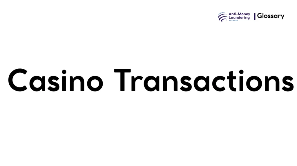 Casino Transactions