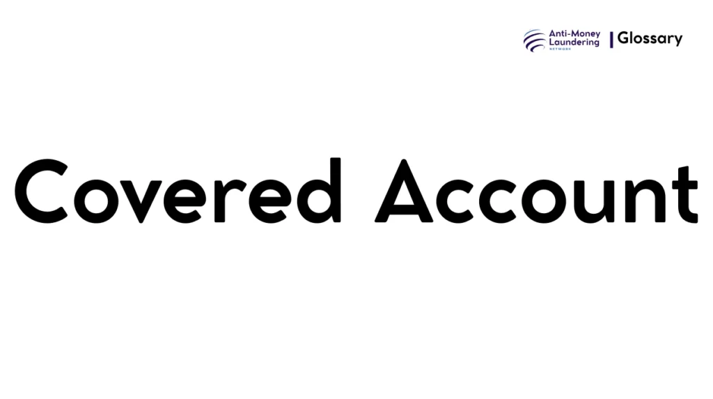 Covered Account