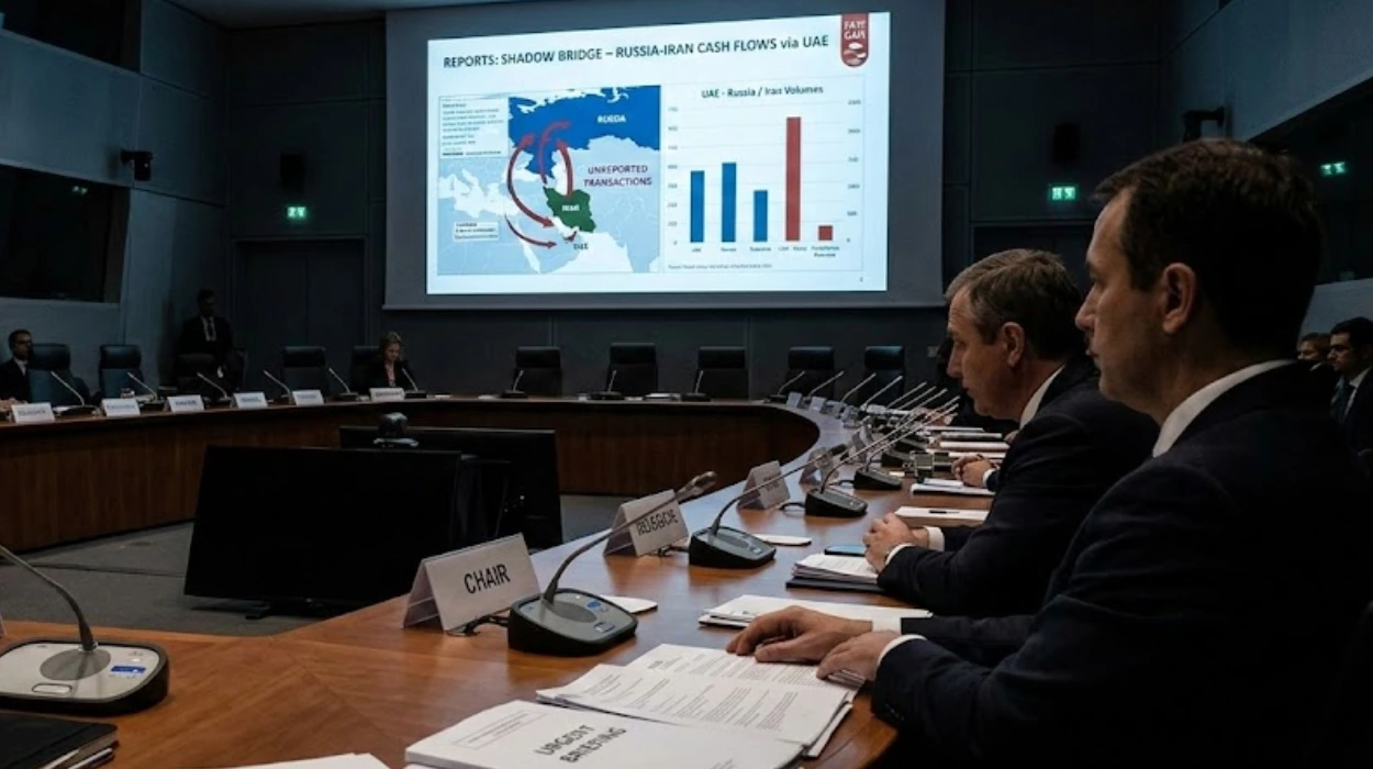 Delisting Disaster How FATF Ignored UAE's Shadow Bridge for Russia-Iran Cash