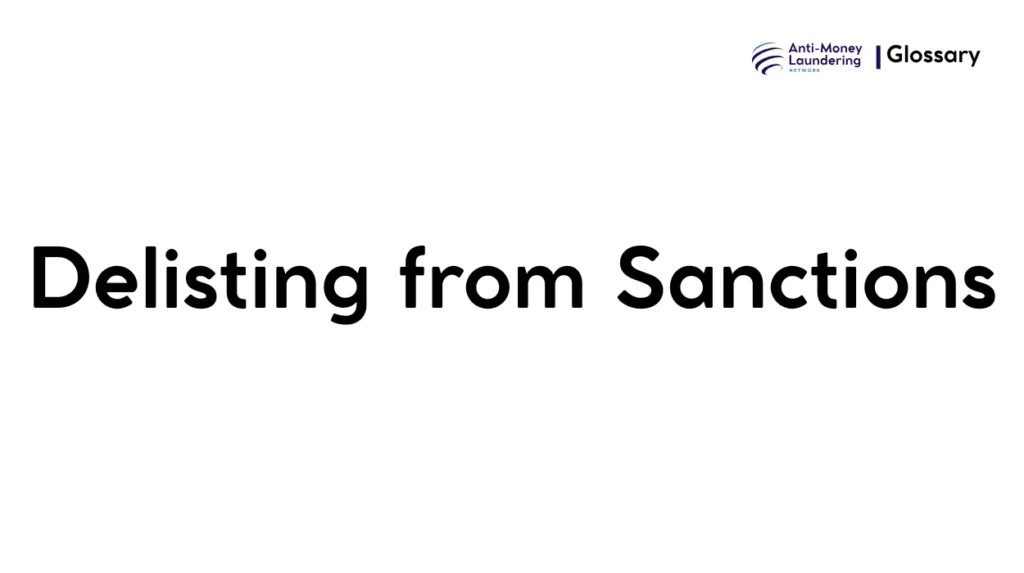 Delisting from Sanctions