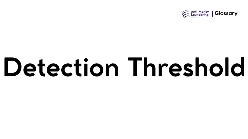 Detection Threshold