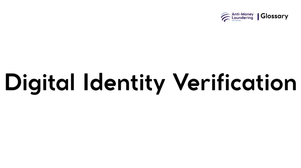 Digital Identity Verification