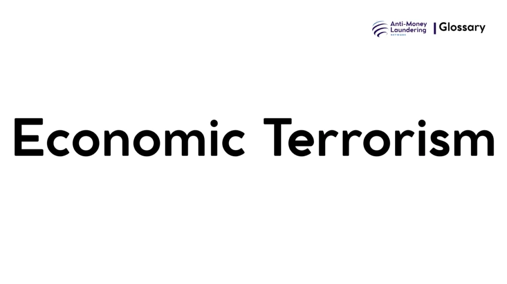 Economic Terrorism