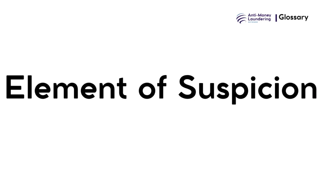 Element of Suspicion