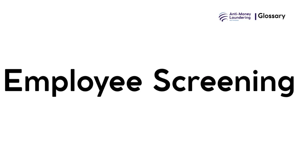 Employee Screening