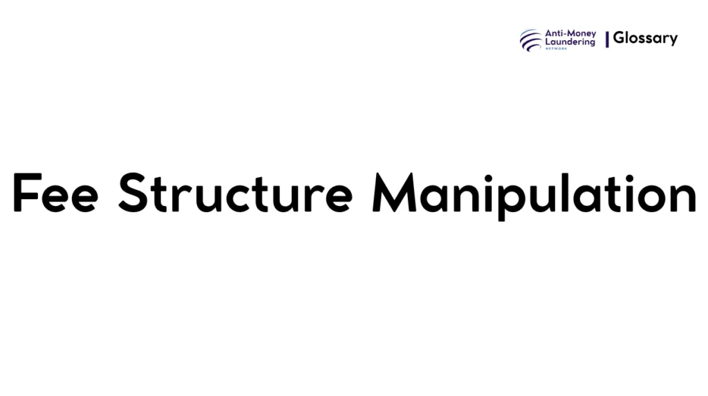 Fee Structure Manipulation