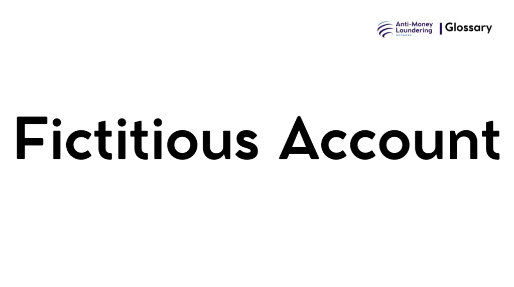 Fictitious Account