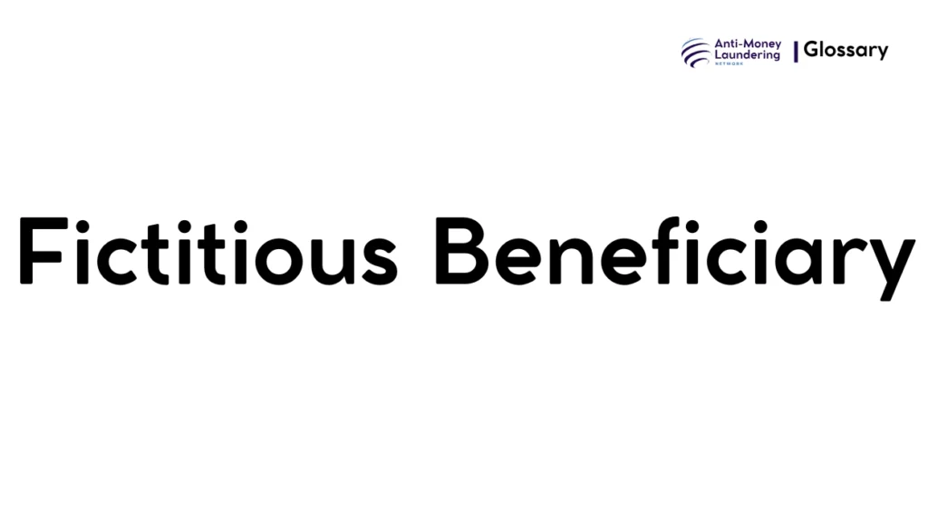 Fictitious Beneficiary
