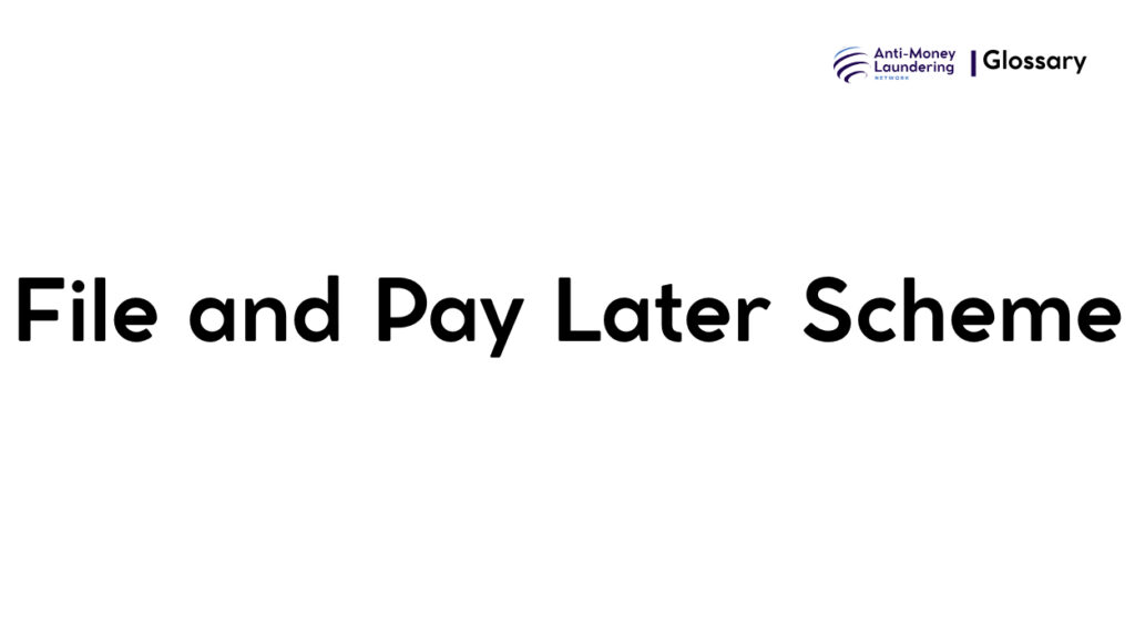 File and Pay Later Scheme
