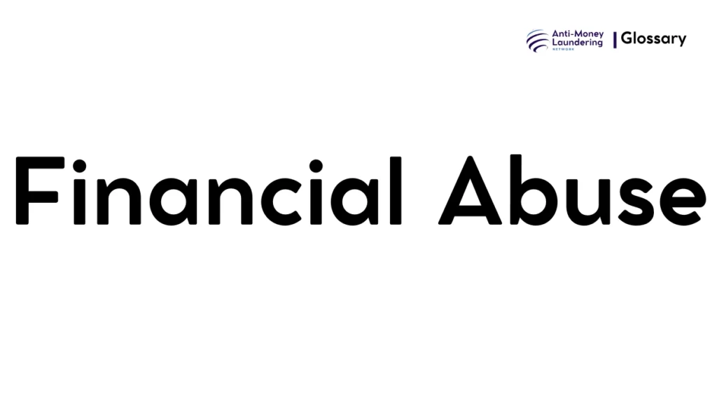 Financial Abuse