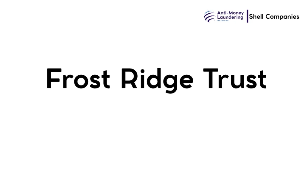 Frost Ridge Trust