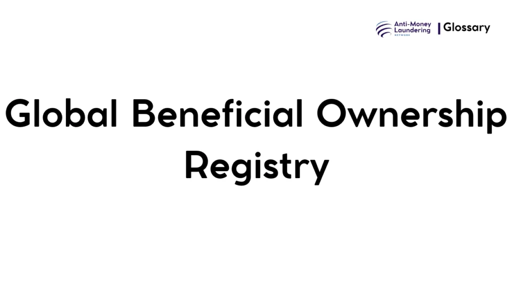 Global Beneficial Ownership Registry