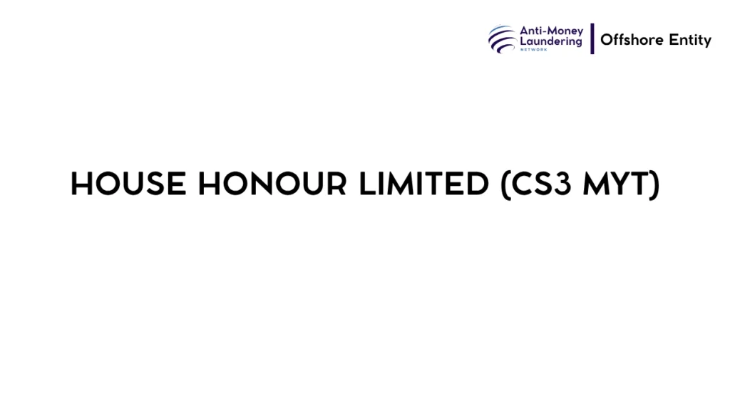 HOUSE HONOUR LIMITED (CS3 MYT)